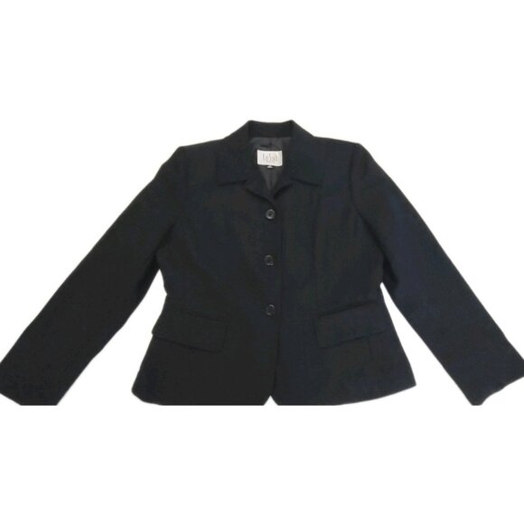 Lee Suit Petite Blazer Women 12P Career Work Office Suit Jacket RN#50610 vtg 70s - Picture 1 of 12